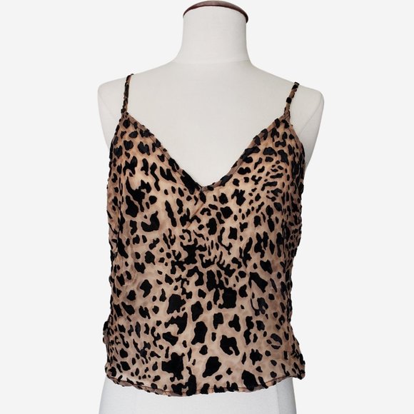 Forever 21 Semi Sheer Leopard Cami - Picture 3 of 7